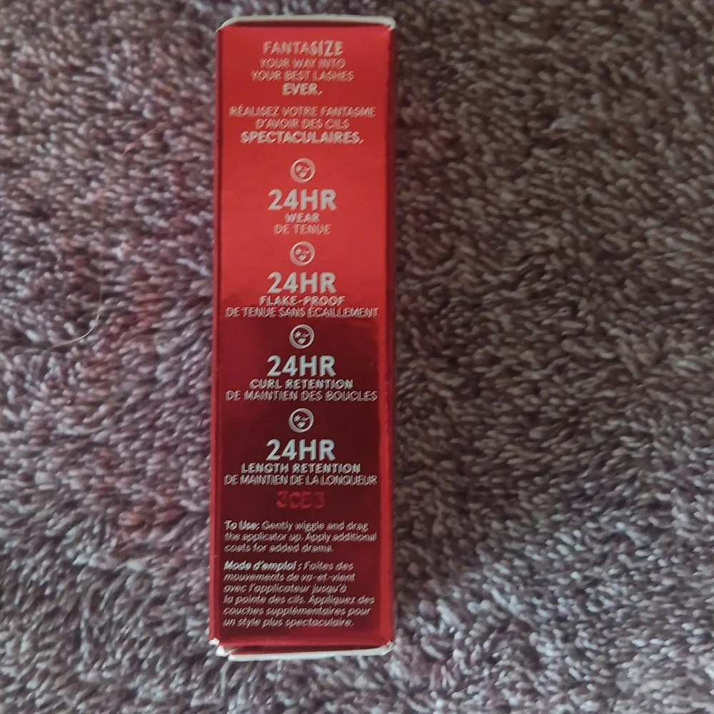 One Size Fantasize Ultimate Lifting & Lengthening Mascara - Red Box New In Box